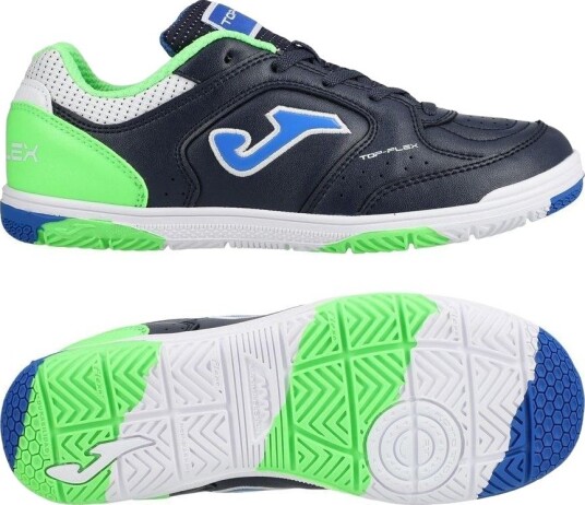 Joma Top Flex IN navy/Grønn Barn Innendørs (IC) størrelse 35