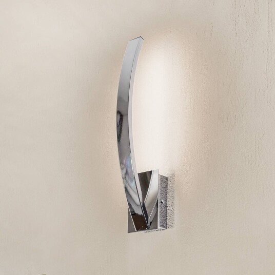 Domiluce LED-vegglampe Umbra indirekte strålende krom