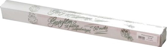 Gavefolie 60Cm X 50M Klar I Afrivningsæske