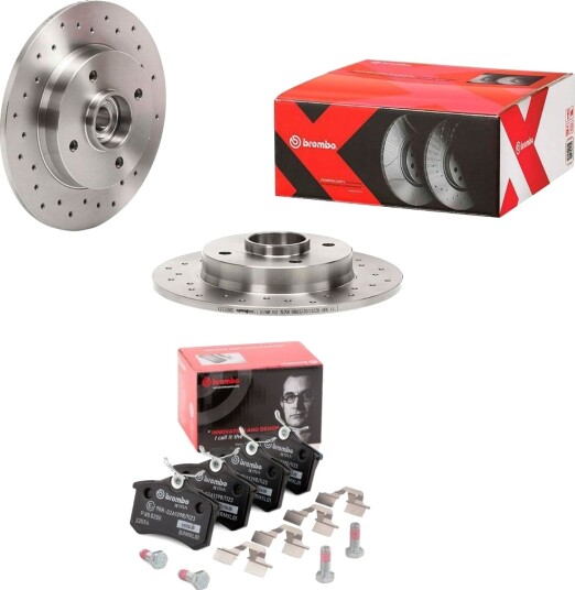 BREMBO BRB3405N0113 Bremseskiver og -klosser