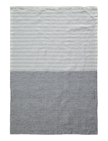 Gripsholm Kitchen Towel Linen Viggo Viggo 50X70   Grey   50X70CM