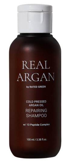 Rated Green Cold Pressed Argan Oil Reparing Shampoo 100ml Rated Green Cold Pressed Argan Oil Reparing Shampoo 100ml