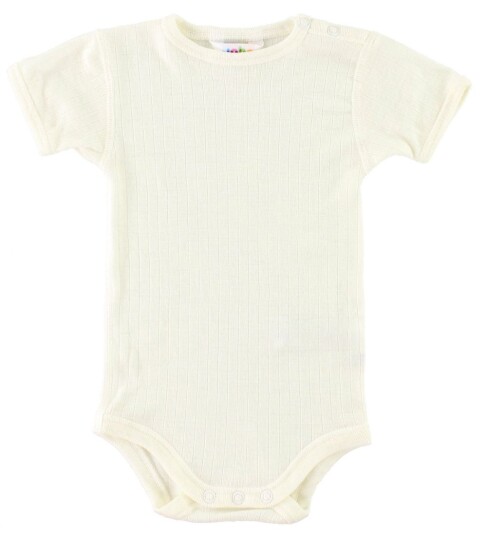 Joha Body Ull k/e Off White Joha 110 Kortermet body Hvit