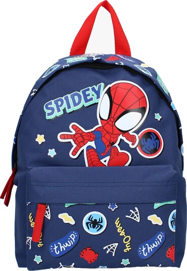 Marvel Spidey Ryggsekk Web Out Blå