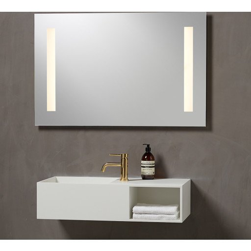 Loevschall Godhavn Speil med LED-belysning 120x65 cm Loevschall Godhavn Speil med LED-belysning 120x65 cm