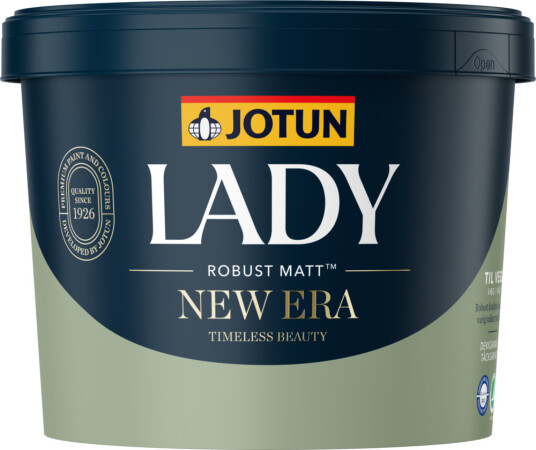 Jotun Interiørmaling Lady New Era Hvit/A-Base 2.7l
