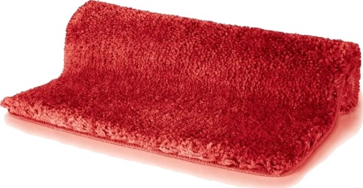 Spirella badematte highland rød 70x120 cm