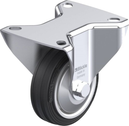 Blickle 52175 B-V 80R-Fa Fast Hjul Hjuldiameter 80 Mm Bæreevne (Maks.) 50 Kg 1 Stk