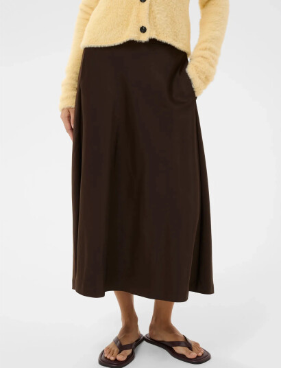 InWear Zilkyiw Skirt Brown 32 InWear Zilkyiw Skirt Brown 32