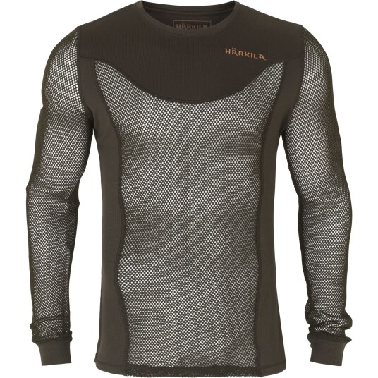Härkila Base Mesh rund hals Shadow brown 2XL Härkila Base Mesh rund hals Shadow brown 2XL