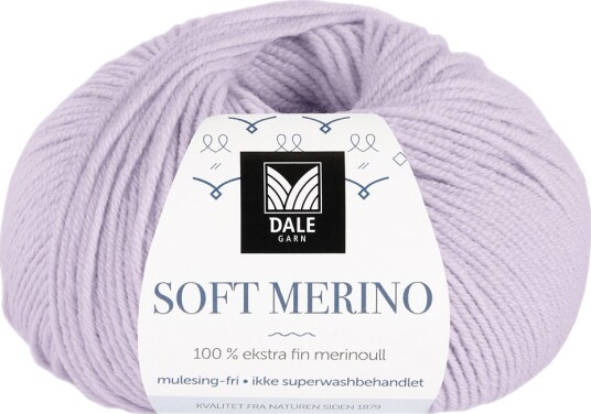 Soft Merino - 3039 Lys lilla Lilla
