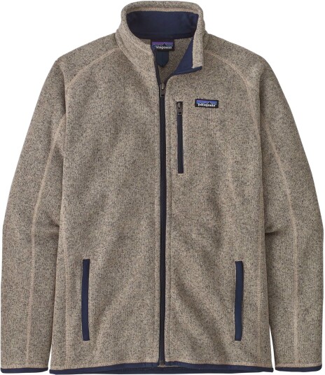 Patagonia Men's Better Sweater Fleece Jacket Grå M Man Patagonia Men's Better Sweater Fleece Jacket Grå M Man