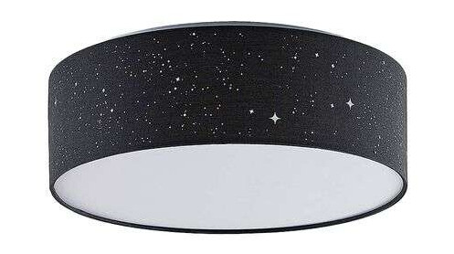 Lindby Ellamina LED-taklampe, 40 cm, svart Lindby Ellamina LED-taklampe, 40 cm, svart