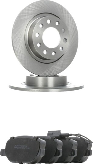 Bremseskiver og -klosser RIDEX 3405B3346