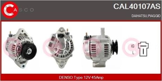 Dynamo CASCO CAL40107AS Dynamo CASCO CAL40107AS