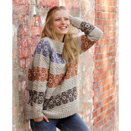 Â ValdresÂ by DROPS Design Bluse Strikkeoppskrift str S XXXL