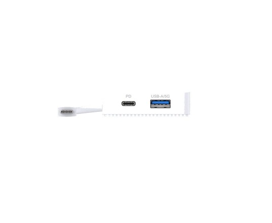 D-Link 5-i-1 USB-C Hub med Trådløs HDMI - Hvit