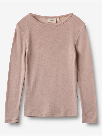 Wheat Wool T-Shirt Long Sleeve Alfie Rosa 92