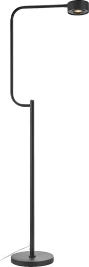 Markslöjd Gulvlampe Hugo 1L Svart Gulvlamper