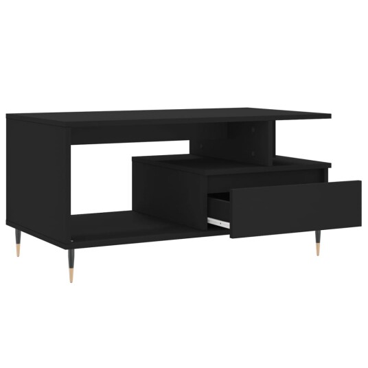 Salongbord svart 90x49x45 cm konstruert tre 8721012113244