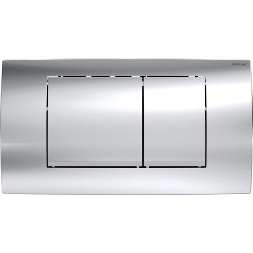 Geberit Twinline 30 Betjeningsplate, Krom/matt Krom