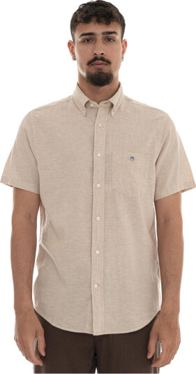 Gant Herre Skjorter Beige 4XL,