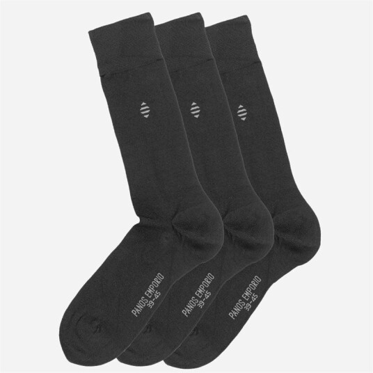 Panos Emporio 3pk Daniel Bamboo Antracite Grå OS