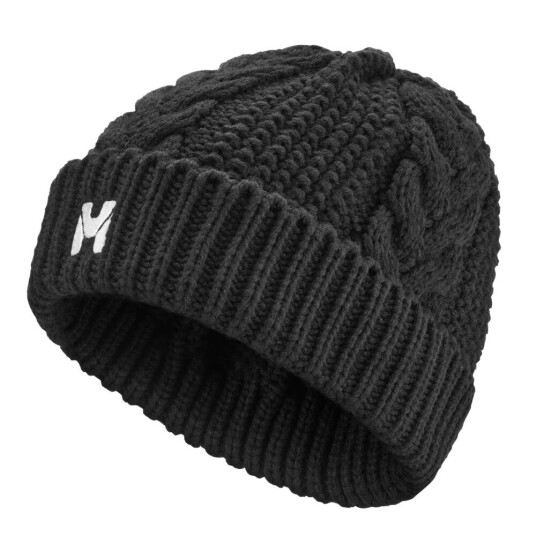 Millet Grands Montets Twist Beani Black Noir OS Millet Grands Montets Twist Beani Black Noir OS