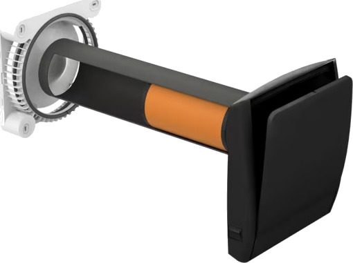 Wavin Ventiza PP30 dHRU-01 Ø100mm - sort