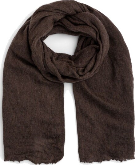 Natura Cashmere Scarf luxury milano OS brun dame Natura Cashmere Scarf luxury milano OS brun dame