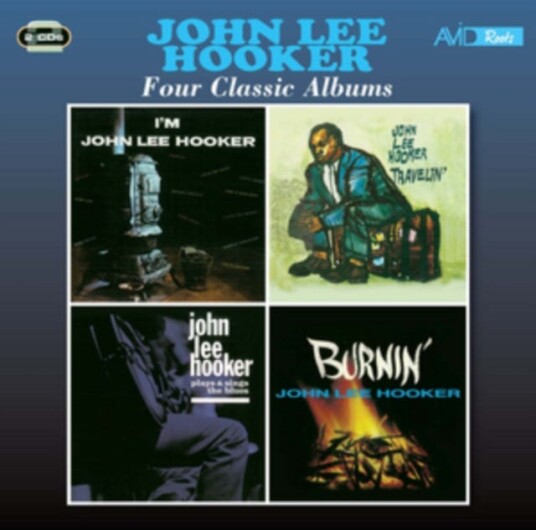 John Lee Hooker Four Classic Albums CD John Lee Hooker Four Classic Albums CD