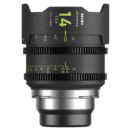 NiSi Cine Lens 14mm T2.4 PL-Mount Athena Prime NiSi Cine Lens 14mm T2.4 PL-Mount Athena Prime