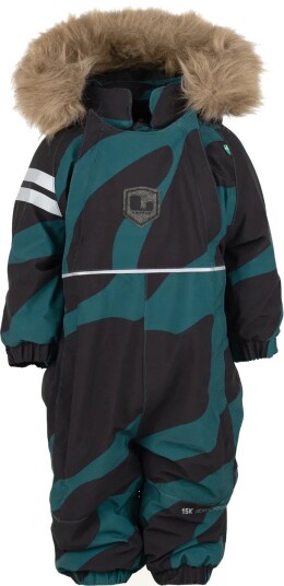 Lindberg Kids" Colden Baby Overall Dark Teal/black 92