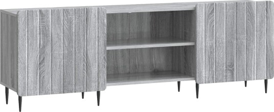 TV skap Grå sonoma 150 x 31 x 52 cm Konstruert tre TV skap Grå sonoma 150 x 31 x 52 cm Konstruert tre