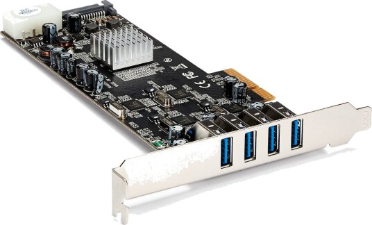 StarTech PEXUSB3S44V PCIe-kort 4x USB-A StarTech PEXUSB3S44V PCIe-kort 4x USB-A