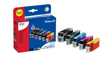 Pelikan P37 Pigmentbasert Blekk 12 Ml Multipakke Pelikan P37 Pigmentbasert Blekk 12 Ml Multipakke