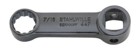 Stahlwille 447A 7/16 02470028 Adapter Dobbelt Sekskant Stahlwille 447A 7/16 02470028 Adapter Dobbelt Sekskant