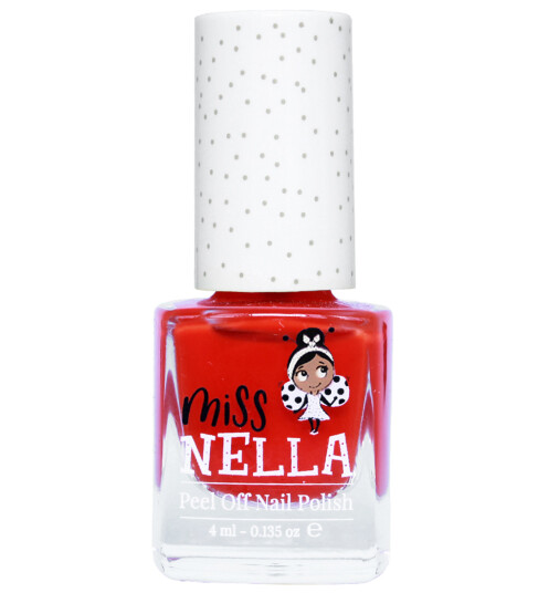 Miss Nella Peel Off Neglelak Strawberry N Cream 4ml Miss Nella Peel Off Neglelak Strawberry N Cream 4ml