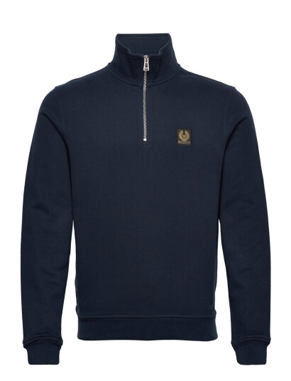 Belstaff Belstaff Quarter Zip Sweatshirt - Blue - XL