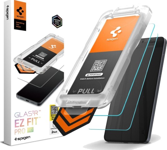 Spigen EZ Fit Pro HD Herdet Glass 2-Pakning til Samsung Galaxy S26+ Spigen EZ Fit Pro HD Herdet Glass 2-Pakning til Samsung Galaxy S26+