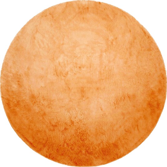 Runde tepper Aranga Super Soft Fur oransje Størrelse: Ø 120 cm Runde tepper Aranga Super Soft Fur oransje Størrelse: Ø 120 cm