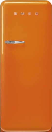 Smeg 50"s Style Kombiskap med Fryser Oransje FAB28ROR6 Smeg 50"s Style Kombiskap med Fryser Oransje FAB28ROR6