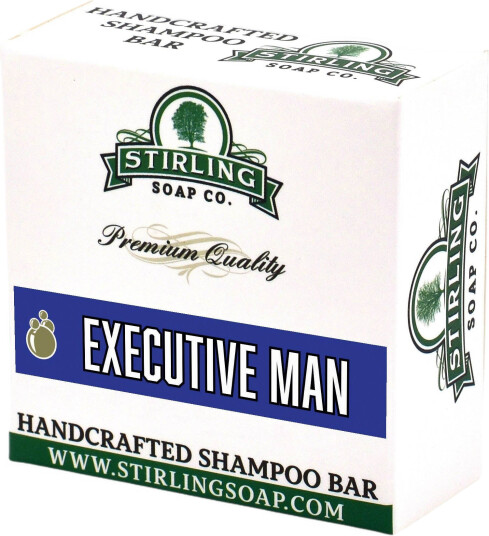 Stirling Soap Co. sjampo i fast form Excecutive Man 107g Stirling Soap Co. sjampo i fast form Excecutive Man 107g