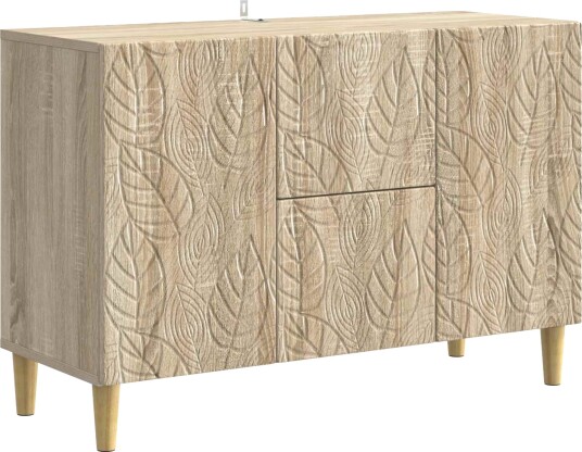 Serviesskap Sonoma eik 89 x 34,5 x 60 cm Konstruert tre Serviesskap Sonoma eik 89 x 34,5 x 60 cm Konstruert tre