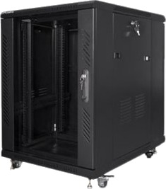 Lanberg Rack Skap Svart Ral 9004 15U 19"
