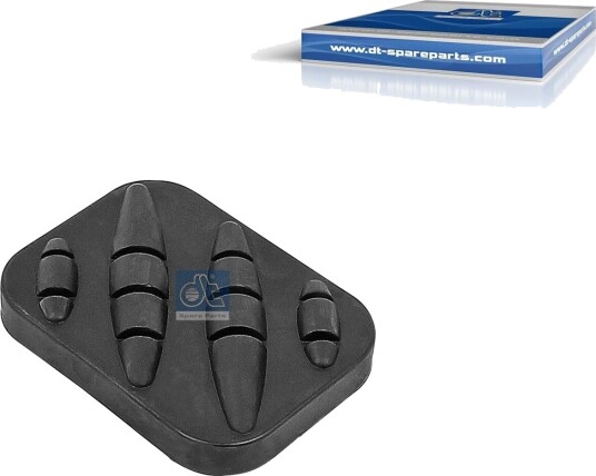 Pedalbelegg, clutchpedal DT Spare Parts 5.53051
