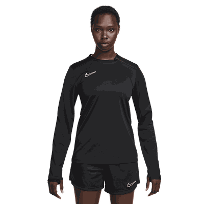 Nike Dri-FIT Academy Crew Top, treningsgenser, dame Black S