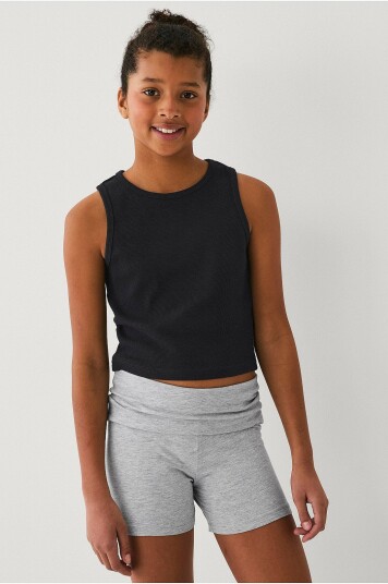 Ellos Collection Yogashorts Grå Ellos Collection Yogashorts Grå