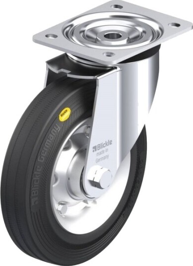 Blickle 42556 L-Rd 200K Hjul, Hjuldiameter 200 Mm, Lasteevne (Maks.) 350 Kg, 1 Stk