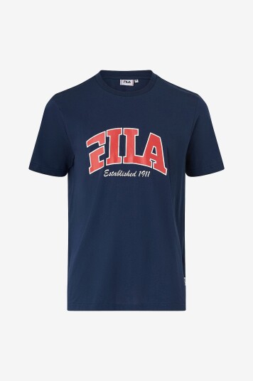 Fila T skjorte Lanaken Regular Graphic Tee Svart Fila T skjorte Lanaken Regular Graphic Tee Svart